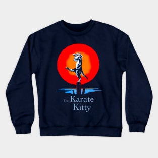 Karate Kitty Crewneck Sweatshirt